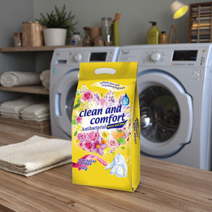 تنظيف فائق من شركة التصنيع الأصلية لطيف! 1 + سعر المصنع مسحوق غسيل صابون نظيف مريح على الملابس - Product Image 1