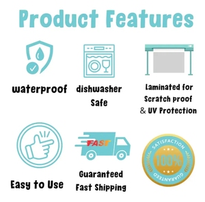 Water Proof Vinyl Logo Stickers for Packaging Label - Product Image 3