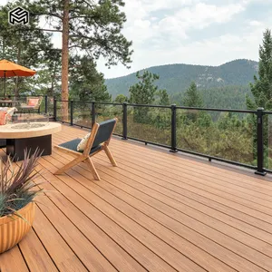 China New Technology Wpc 3d Embossed Composite Wood Deck Wpc