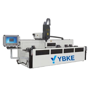 เครื่องเจาะกัดอัตโนมัติสำหรับผลิตประตูและหน้าต่างอลูมิเนียมด้วยมอเตอร์ PLC - Product Image 1