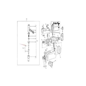 Inyector de Combustible Doosan A10174514 para Montacargas Diésel D35S D40S D45S, Piezas Mecánicas de Acero - Product Image 1