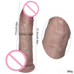 Dildo réaliste en forme de pénis, grand et long, en matériau sûr pour le corps, de qualité supérieure, pour utilisateurs avancés - Product Image 4
