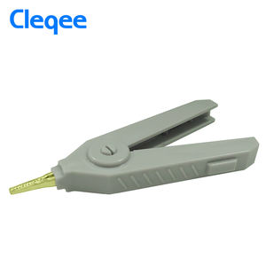 Cleqee-2 P2004 90mm gris negro rojo 20A 3pcs cocodrilo <span class=keywords><strong>Kelvin</strong></span> de cobre de la placa de oro Clip abrazadera - Product Image 5