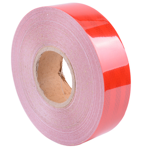 Màu vàng tự dính băng phản chiếu hình lăng trụ vật nuôi vật liệu phản chiếu cho sàn đường đánh dấu có thể in băng phản chiếu CuộN - Product Image 4