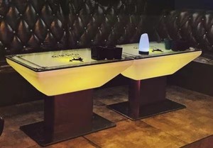 الأكثر مبيعًا طاولة قابلة لإعادة الشحن PE RGB أثاث خارجي LED لـ KTV شريط إضاءة led للملهى الليلي - Product Image 2