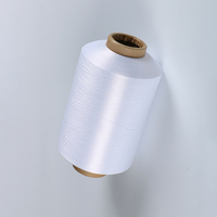 Fil texturé torsadé en polyester DTY noir teint en masse, qualité AA, haute ténacité, écologique, certifié OEKO-TEX, pour tricotage, directement de l'usine