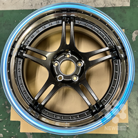 722Auto NB Jantes forgées 2 pièces Deep Lip Spécifique au Drift 17 18 19 Pouces 5x114.3 5x120 pour Nissan Silvia S13 S14 S15 Toyota Chaser