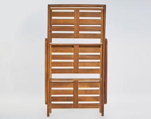 Maceta de jardín de 3 niveles de madera para exteriores, estante decorativo para macetas con acabado de revestimiento de PE - Product Image 4