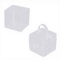 Boîtes d'emballage personnalisables en PET/PVC/PP transparentes pour l'alimentation, l'épicerie, la vente au détail, l'exposition, le vernissage, le gaufrage, la forme personnalisée, l'impression de logo