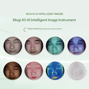 Analyseur de peau du visage 3D portable à intelligence artificielle, testeur facial, scanner, miroir magique pour le visage, appareil d'analyse de la peau, analyseur de peau - Product Image 3