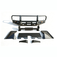 Pare-chocs avant en acier pour Land Rover Discovery 3 4, pare-chocs robuste imperméable, barre de protection 4x4 tout-terrain avec feux LED