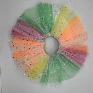 Nuevo Modelo 2021 Vestido de Fiesta para Niña, Tutú Navideño Brillante para Bebés, Falda de Ballet - Product Image 4