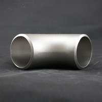 Coude à 90 degrés en acier inoxydable 304, soudé et poli, pour usage industriel