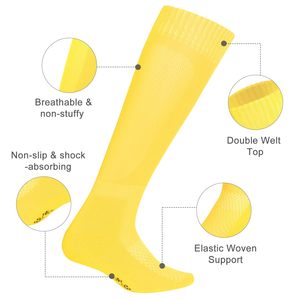 Ensemble <span class=keywords><strong>ceinture</strong></span> et chaussettes de baseball ODM, <span class=keywords><strong>ceinture</strong></span> en tissu personnalisée avec boucle en métal et chaussettes de sport hautes pour les joueurs de softball adultes et jeunes. - Product Image 3