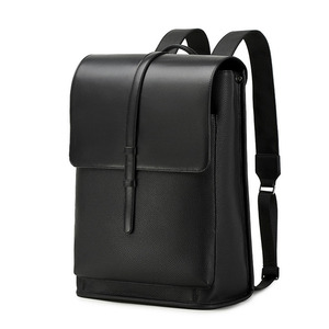 Sac à dos <span class=keywords><strong>en</strong></span> <span class=keywords><strong>cuir</strong></span> de grande capacité pour hommes et femmes, marque personnalisée, <span class=keywords><strong>ordinateur</strong></span> d'affaires décontracté et élégant, pour l'extérieur, moderne et intelligent, pour voyage et <span class=keywords><strong>ordinateur</strong></span> portable - Product Image 1