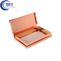 Özel Baskılı Logolu Sert Ambalaj Kutusu, Şişeler, Şişe Kutuları, Parfüm, Kozmetik, Makyaj ve Cilt Bakım Ürünleri için Özel Premium Gümüş Kağıt Hediye Kutusu