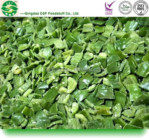 Chiles Verdes Picantes Congelados Premium, IQF, para Procesamiento Industrial de Alimentos y Cocina Asiática, Venta al Por Mayor - Product Image 3