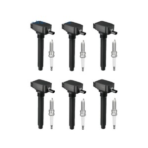 Ignition Coil Assembly UF648 2505484816 With Spark <b>Plugs</b> For Chrysler Dodge Jeep Ram 3.6L Engine <b>Replacement</b> Parts - Product Image 1