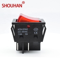 Saklar Rocker CE KCD4-201N-B 4pin 30A 250AC on OFF