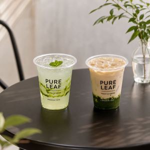 Vasos Fríos Transparentes de PET Impresos Personalizados con Bolsas de Papel para Té, Café, Zumo, Cafetería, Restaurante, Embalaje para Llevar, Proveedor Mayorista - Product Image 5