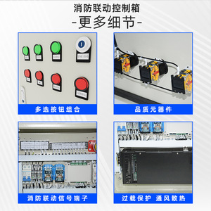 Caja de Control de Alarma contra Incendios E-Like YLK-KZX01 AC 220V, Dispositivo de Control para Apertura de Ventanas y Extracción de Humo - Product Image 4