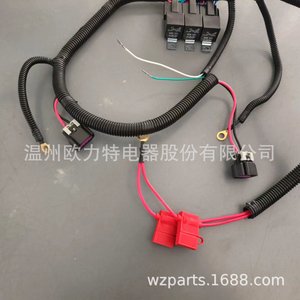 สายรัดสายไฟ12V ทำจากพีวีซีควบคุมด้วยพัดลมคู่7L5533A226T ยานยนต์ - Product Image 4
