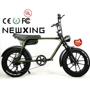 NEWXING NK20 e-bike Mountain road Ebik20インチアルミニウム合金フレームファットタイヤスポーツバイクスーパーeバイク73