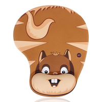 Tapis de souris en caoutchouc, épaisseur 3000 quantité minimale de commande personnalisé 3D, dessin animé, bulle à Sublimation