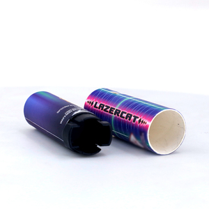 Confezione cilindrica in cartone resistente ai bambini con stampa personalizzata, scatola cilindrica in carta olografica - Product Image 6