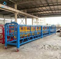 Plateforme de travail suspendue électrique en acier ZLP800, nacelle de levage CE ISO pour la maintenance des façades de bâtiments