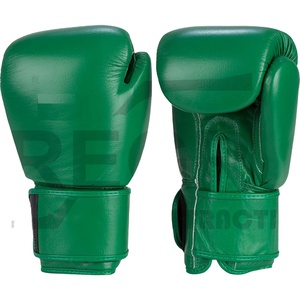Fashion PU Leather Boxing <b>Gloves</b> for Training Martial Arts New Black Red OEM Logo Thai Color Material Adults People Origin <b>Type</b> - Product Image 1