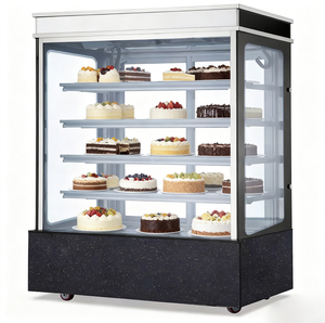 <span class=keywords><strong>Vitrina</strong></span> <span class=keywords><strong>Refrigerada</strong></span> <span class=keywords><strong>Pequeña</strong></span> para Postres, Pasteles y Panadería - Equipo de Refrigeración para Exhibición de Pasteles - Product Image 1