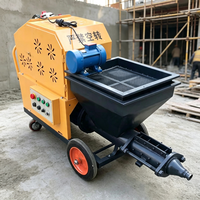 Machine de pulvérisation de mortier diesel haute capacité 7,5 kW, portée 50 m, pour le soutien des tunnels miniers souterrains