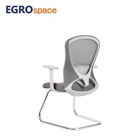 Chaise de bureau ergonomique de luxe en maille EGROspace Modern Furniture Boss pour la formation, les réunions et les visiteurs