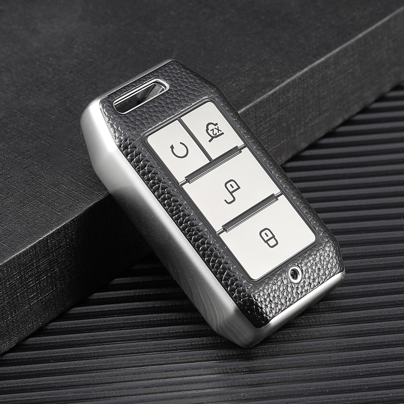 BYD S1 Pro M6 Accessories | TPU Car Key Case Cover | EV Battery Info