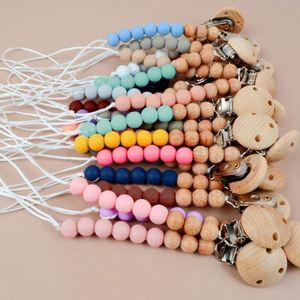 Chaîne de sucette en silicone de qualité alimentaire, cadeau de fête pour bébé, cadeau de baptême pour nouveau-né, fournitures de fête - Product Image 1