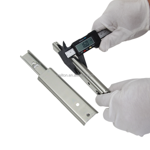 Lưu trữ ngăn kéo sofa phần cứng dịch vụ Xe Tải Công cụ ngăn kéo theo dõi 2 lần công nghiệp thanh trượt nhiệm vụ nặng nề trượt đường ray - Product Image 4