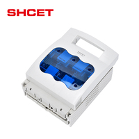 Interruptor Seccionador de CC con Fusible, Desconectador de Fusibles de CC de 160A, 250A, 400A, 630A, Desconectador de Fusibles de CC HR17, Desconectador de Fusibles de CC para Baterías y Paneles Solares