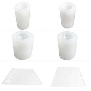 Jeu d'échecs en gel de silice écologique, moule pour la fabrication de bougies et de chocolat, ensemble de 6 pièces, échiquier - Product Image 5