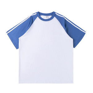 Customized Class T-Shirt Short Sleeve Cotton Solid Color For Leisure And Sports Events - Product Image 1