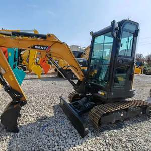 Mini-excavatrice Sany d'occasion de 2 tonnes, en bon état de fonctionnement, certifiée CE, avec godet, de haute qualité, provenant de Chine - Product Image 1