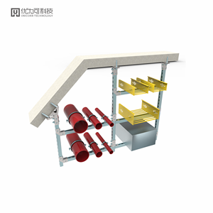 תושבת התקנה קבועה לתמיכה אנטי-סימיתית בתחתית לוחות בטון של רכבת תחתית - Product Image 1