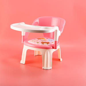 <span class=keywords><strong>Mesa</strong></span> de silla de comedor de plástico de seguridad para niños con estampado de dibujos animados barato a buen precio - Product Image 4