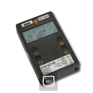 Detector de Radiación 6150 Ad 6/E, Medidor de Dosis, Alarma Sonora, 48 KeV 1.5 Mev, Alemania - Product Image 3