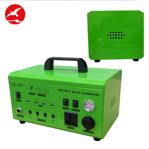 ชุดระบบไฟส่องสว่างพลังงานแสงอาทิตย์แบบพกพาสำหรับบ้านสถานีอินเวอร์เตอร์แบบเปิด/ปิดกริดสำหรับอุตสาหกรรมแบบหมุนเวียน - Product Image 2