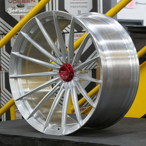 Roues forgées personnalisées avec argent brossé transparent, chrome, poli, couvercle de verrouillage central 19 20 21 22 24 26 pouces de luxe - Product Image 4