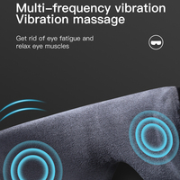 Bestseller intelligenter Airbag elektrische Wärmevibration Augenmassagegerät SprachÜbertragung Bluetooth-Augenmassagegerät
