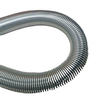 Manguera protectora de bobina de acero inoxidable, Manguito protector de cable de manguera hidráulica, resorte de compresión enrollado en espiral de Metal