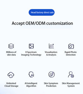 Le plus récent analyseur de peau à grand écran analyseur de peau système d'analyse de peau professionnel analyseur d'imagerie faciale 3D - Product Image 2