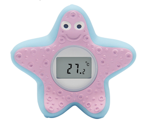 Brinquedo de Banho em Forma de Estrela do Mar para Bebês com Timer Inteligente, Alarme, Termômetro Digital à Prova d'Água, Tela LCD, Classificação IP68, Certificado CE, OEM - Product Image 4